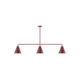 Linear/Island 3 Light Bar by Montclair Light Works ( 518 | MSN420-55 Jynx ) 
