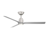 Fans Wet Location by Modern Forms Fans ( 441 | FR-W2502-52L-BN/SL Smooth ) 
