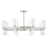 Mid. Chandeliers Glass Up by Mitzi ( 428 | H384816-PN Tabitha ) 