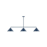 Linear/Island 3 Light Bar by Montclair Light Works ( 518 | MSN422-50 Pinnacle ) 