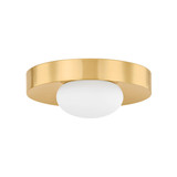Flush Mounts Glass Down by Mitzi ( 428 | H992501-AGB Pepa ) 