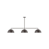 Linear/Island 3 Light Bar by Montclair Light Works ( 518 | MSN432-G15-51 Arcade ) 