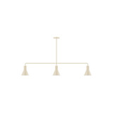 Linear/Island 3 Light Bar by Montclair Light Works ( 518 | MSN436-16 Axis ) 