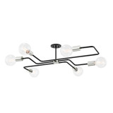 Semi-Flush Mts. Exposed Lamps by Mitzi ( 428 | H488606S-PN/TBK Jena ) 