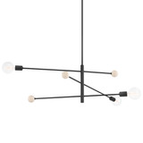 Large Chandeliers Starburst by Mitzi ( 428 | H491803-SBK Slater ) 
