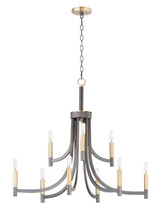 Mid. Chandeliers Candle by Maxim ( 16 | 21529BZAB Lyndon ) 