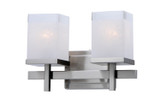 Bathroom Fixtures Two Lights by Maxim ( 16 | 2152LNSN Tetra ) 