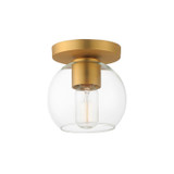 Flush Mounts Glass Down by Maxim ( 16 | 21630CLNAB Knox ) 