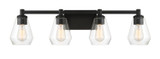 Bathroom Fixtures Four Lights by Minka-Lavery ( 7 | 5704-66A Clarity ) 
