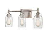 Bathroom Fixtures Three Lights by Millennium ( 59 | 4993-BN Arlett ) 