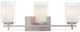 Bathroom Fixtures Three Lights by Minka-Lavery ( 7 | 6103-84 Parsons Studio ) 