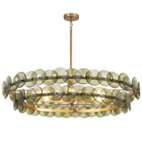 Large Chandeliers Glass Shade by Maxim ( 16 | 21824GNWBR Loren ) 