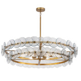 Large Chandeliers Glass Shade by Maxim ( 16 | 21824TCWBR Loren ) 