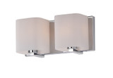 Bathroom Fixtures Two Lights by Maxim ( 16 | 11252SWPC Wrap ) 