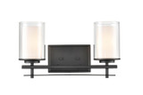 Bathroom Fixtures Two Lights by Millennium ( 59 | 5502-MB Huderson ) 