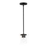 Mini Pendants Glass Down by Maxim ( 16 | 90200CLBK Corona ) 