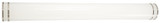 Bathroom Fixtures Cylindrical / Linear by Minka-Lavery ( 7 | 6413-84-L Vantage Vanity ) 