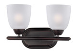 Bathroom Fixtures Two Lights by Maxim ( 16 | 11312FTOI Axis ) 