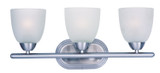 Bathroom Fixtures Three Lights by Maxim ( 16 | 11313FTPC Axis ) 