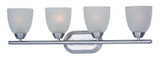 Bathroom Fixtures Four Lights by Maxim ( 16 | 11314FTPC Axis ) 
