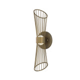 Sconces Double Candle by Maxim ( 16 | 24171NAB Zeta ) 