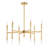 Mid. Chandeliers Candle by Maxim ( 16 | 24626SBR Rome ) 
