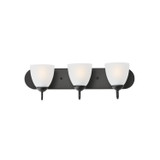 Bathroom Fixtures Three Lights by Maxim ( 16 | 11383FTBK Axis ) 