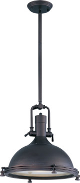 Pendants Metal Shade by Maxim ( 16 | 25109FTBZ Hi-Bay ) 