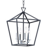 Foyer/Hall Lanterns Open Frame by Maxim ( 16 | 25152TXBPN Abode ) 