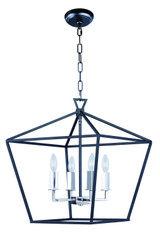 Foyer/Hall Lanterns Open Frame by Maxim ( 16 | 25156TXBPN Abode ) 