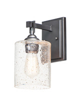 Sconces Single Glass by Maxim ( 16 | 25271SSBZ Stonehenge ) 