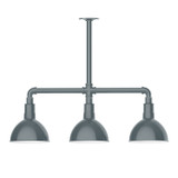 Exterior Chandeliers by Montclair Light Works ( 518 | MSK114-40-T36 Deep Bowl ) 