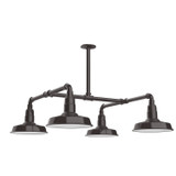 Exterior Chandeliers by Montclair Light Works ( 518 | MSP181-51-T48 Warehouse ) 