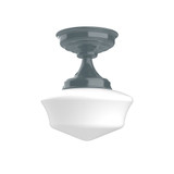 Flush Mounts Cage Style by Montclair Light Works ( 518 | FMA021-40 Schoolhouse ) 