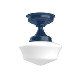 Semi-Flush Mts. Glass Down by Montclair Light Works ( 518 | FMA021-50 Schoolhouse ) 