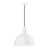 Pendants Metal Shade by Montclair Light Works ( 518 | PEB117-44-C25-G05 Deep Bowl ) 