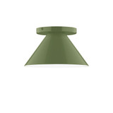 Flush Mounts Glass Down by Montclair Light Works ( 518 | FMD421-22-L10 Pinnacle ) 