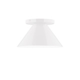 Flush Mounts Glass Down by Montclair Light Works ( 518 | FMD421-44-L10 Pinnacle ) 