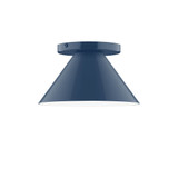 Flush Mounts Glass Down by Montclair Light Works ( 518 | FMD421-50-L10 Pinnacle ) 