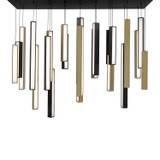 Linear/Island Multi-port/Cascade by Modern Forms ( 281 | PD-64823L-BK/AB-BK Chaos ) 