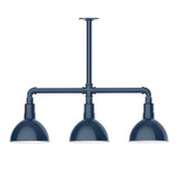 Exterior Chandeliers by Montclair Light Works ( 518 | MSK114-50-T48 Deep Bowl ) 