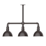 Exterior Hanging by Montclair Light Works ( 518 | MSK114-51-L10 Deep Bowl ) 