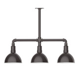 Exterior Chandeliers by Montclair Light Works ( 518 | MSK114-51-T48 Deep Bowl ) 