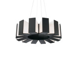 Mid. Chandeliers Drum Shade by Modern Forms ( 281 | PD-75934-BK Chronos ) 