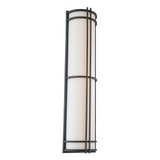 Exterior Wall Mt./Flush by Modern Forms ( 281 | WS-W68637-BK Skyscraper ) 