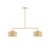 Linear/Island 2 Light Bar by Montclair Light Works ( 518 | MSG419-17-L10 Axis ) 