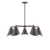 Mid. Chandeliers Metal Shade by Montclair Light Works ( 518 | CHC415-51 Jasmine ) 