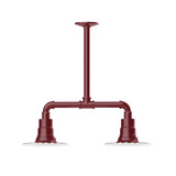 Exterior Hanging by Montclair Light Works ( 518 | MSB157-55-G05 Radial ) 