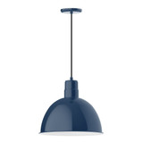 Pendants Metal Shade by Montclair Light Works ( 518 | PEB117-50-C04-L13 Deep Bowl ) 