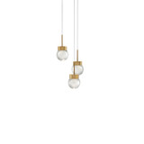 Pendants Multi-port/Cascade by Modern Forms ( 281 | PD-82003R-AB Double Bubble ) 